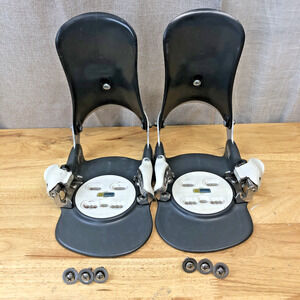 Vintage Switch Standard X~ Snowboard Step-in Bindings w/Hardware Italian Med